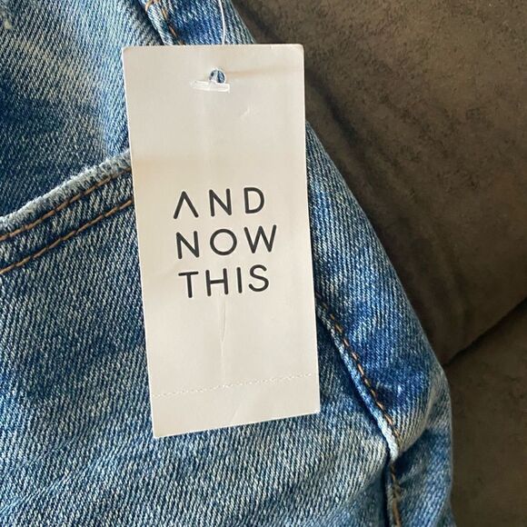 NWT And Now This slim straight cut distressed Jeans size 29 - Picture 10 of 10